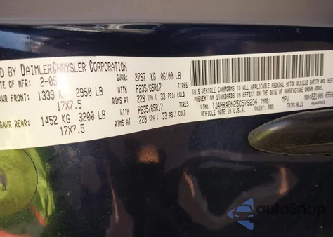 2005 Jeep Grand Cherokee Laredo z USA, uszkodzony, nr VIN 1J4HR48N25C579234